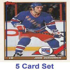 John Ogrodnick Hockey Card Collection